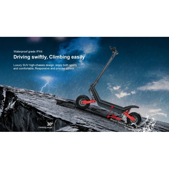 Monopatin Scooter Kixin X10 Off Road